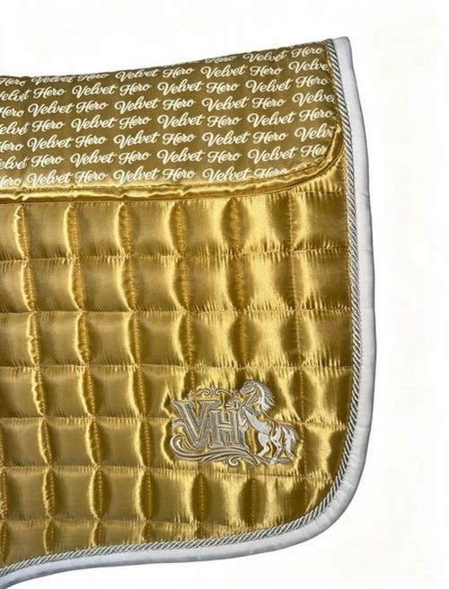 VH Gold GP Numnah With Fur - Full